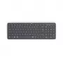 Hama WK-300 belaidė klaviatūra RF Wireless + Bluetooth QWERTZ vokiškas juoda