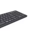 Hama WK-300 belaidė klaviatūra RF Wireless + Bluetooth QWERTZ vokiškas juoda