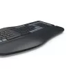 Ergonomiška klaviatūra Hama WK-900 Ergo RF belaidė + Bluetooth QWERTZ vokiška juoda, mėlyna, tamsiai pilka