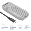 ACT USB 40Gbps M.2 2280 NVMe / PCIe SSD išorinis korpusas, be įrankių