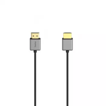HDMI kabelis Hama 00205449 1,5 m HDMI A tipo (standartinis) juodas, pilkas