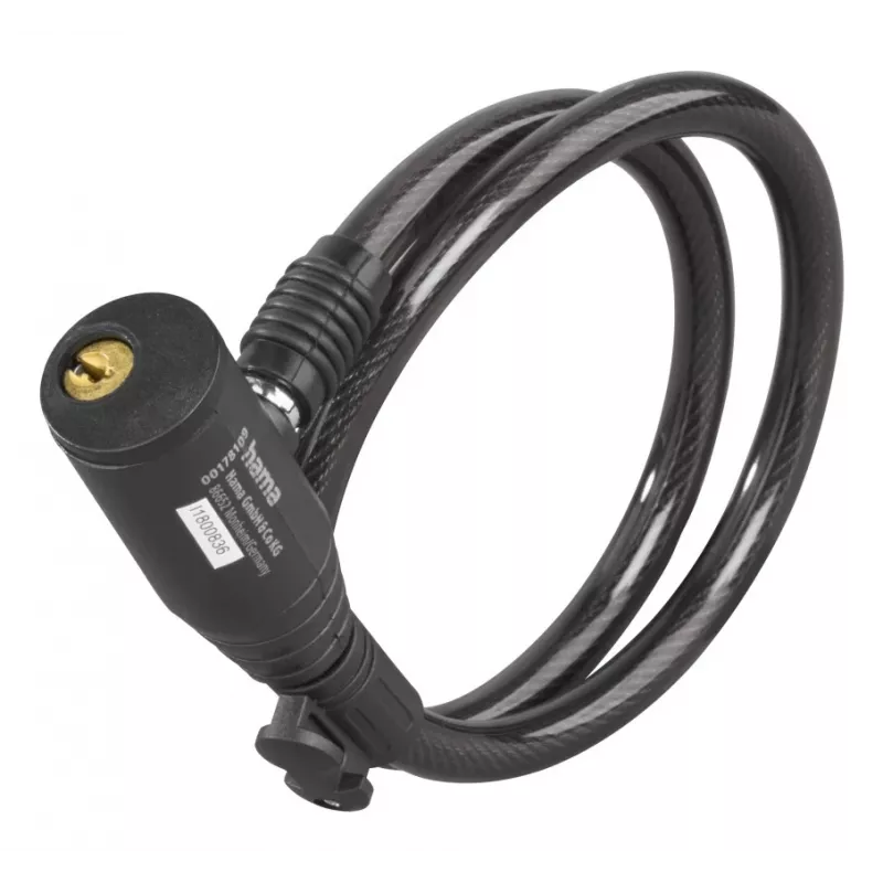 Hama 00178137 kabelinė spyna Juoda 650 mm