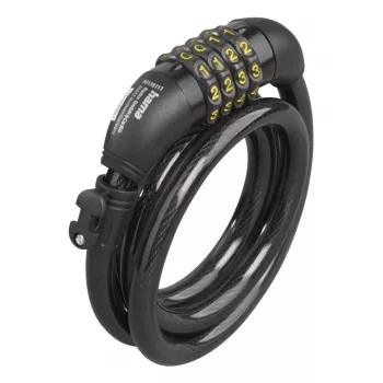 Hama 00178135 Dviračio spyna Juoda 1200 mm Kabelinė spyna