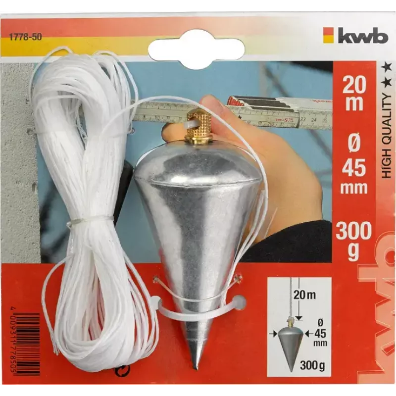 KWB 177850 atsarginė dalis buitiniams prietaisams – plieninis aksesuaras su žalvarine galvute