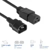 Maitinimo laidas ACT C14 į C21 IEC60320, 2 m, 250 V, 10 A, juodas