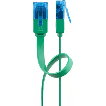 Goobay CAT 6A plokščiasis jungiamasis kabelis U/UTP 1 m žalias RJ-45