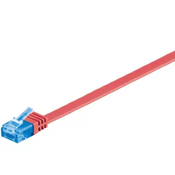 Tinklo kabelis Goobay CAT6a U/UTP 2m Raudonas