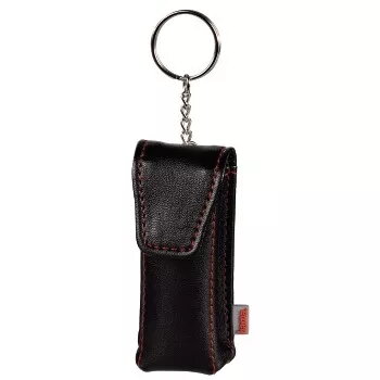 Hama USB laikiklis raktų pakabukui „Fashion“, juodas, dirbtinė oda
