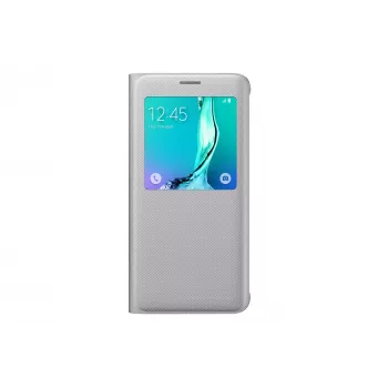 Samsung EF-CG928 dėklas-knygelė sidabrinė, skirta Galaxy S6 edge+