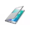 Samsung EF-CG928 dėklas-knygelė sidabrinė, skirta Galaxy S6 edge+