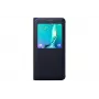 Samsung EF-CG928 S-View Flip Cover Galaxy S6 edge+ dėklas, juoda, mėlyna