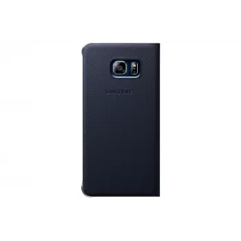 Samsung EF-CG928 S-View Flip Cover Galaxy S6 edge+ dėklas, juoda, mėlyna