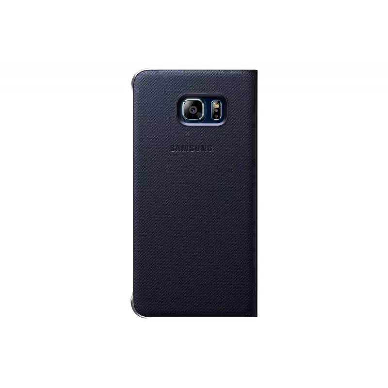 Samsung EF-CG928 S-View Flip Cover Galaxy S6 edge+ dėklas, juoda, mėlyna