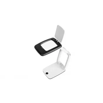 Didinamasis stiklas WEDO 271 75101 juodas/baltas