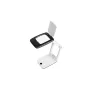Didinamasis stiklas WEDO 271 75101 juodas/baltas