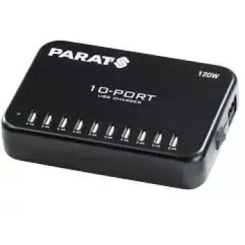 Kroviklis Parat Paraproject MC10 Vidaus 10 USB prievadų Juodas