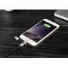 USB laidas Renkforce RF-4600467 0,5 m USB-A / USB-C / Micro-USB B / Lightning pilkas