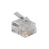 Moduliniai jungtys Intronics RJ-12 M TD106M ACT Apvalus laidas Kietas Maišelyje 25vnt