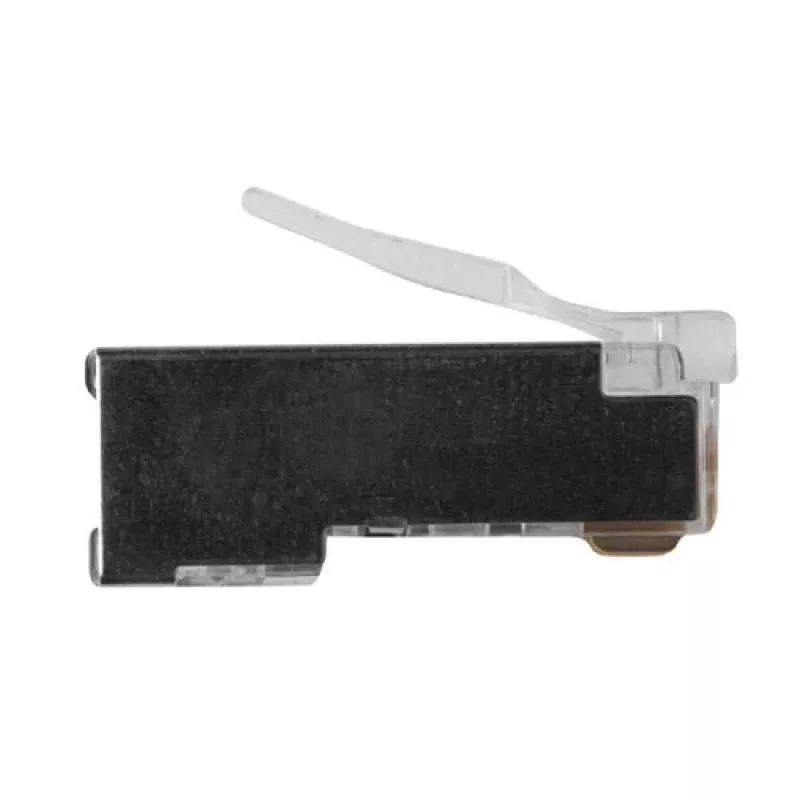 ACT RJ45 (8P/8C) ekranuota modulinė jungtis apvaliam kabeliui su vytos poros gyslomis
