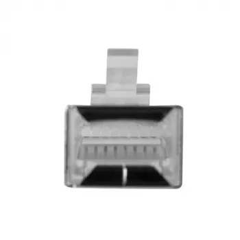 ACT RJ45 (8P/8C) ekranuotas modulinis jungtis apvaliam kabeliui su vientisais laidininkais