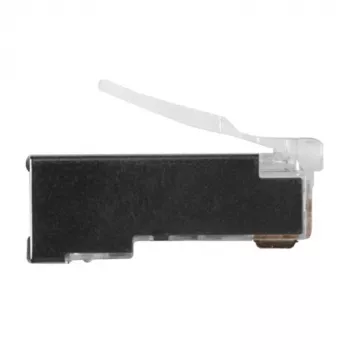 ACT RJ45 CAT6 ekranuotas modulinis jungtis 8P/8C apvaliam kabeliui su vientisais arba vytiniais laidininkais