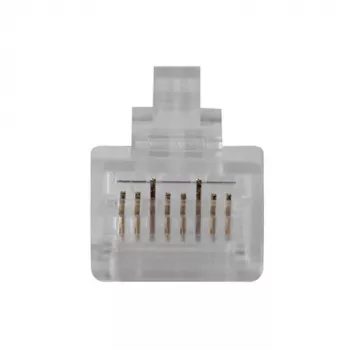 ACT RJ45 (8P/8C) CAT6 modulinis jungtis apvaliam kabeliui su vientisais arba vytiniais laidininkais