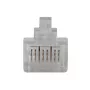 ACT RJ45 (8P/8C) CAT6 modulinis jungtis apvaliam kabeliui su vientisais arba vytiniais laidininkais