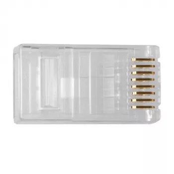 ACT RJ45 (8P/8C) CAT6 modulinis jungtis apvaliam kabeliui su vientisais arba vytiniais laidininkais