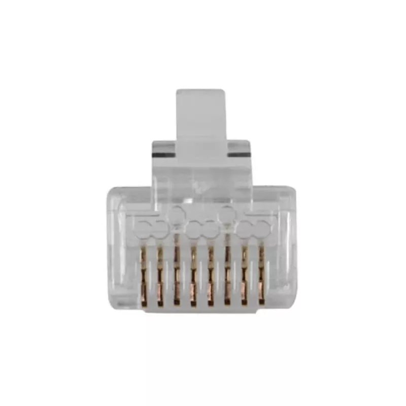 ACT RJ45 (8P/8C) CAT6 modulinis jungtis apvaliam kabeliui su vientisais arba vytiniais laidininkais