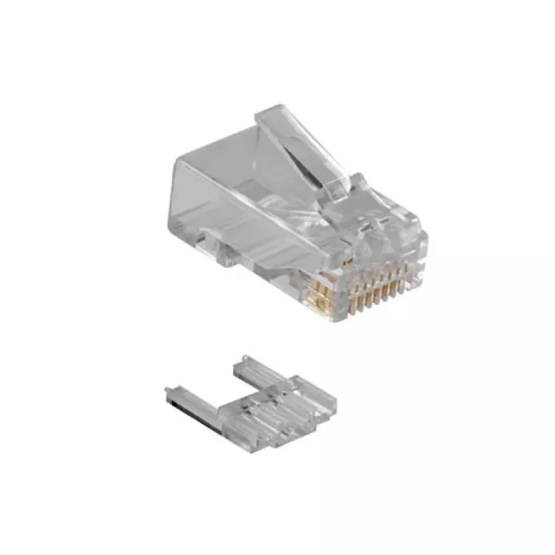 ACT RJ45 (8P/8C) CAT6 modulinis jungtis apvaliam kabeliui su vientisais arba vytiniais laidininkais
