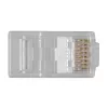 ACT RJ45 (8P/8C) CAT6 modulinis jungtis apvaliam kabeliui su vientisais arba vytiniais laidininkais