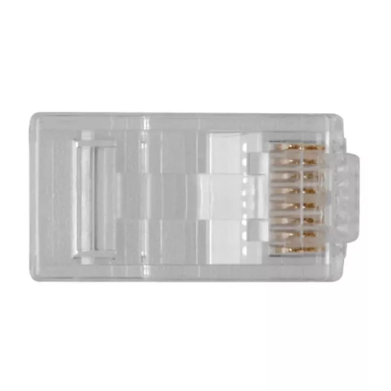 ACT RJ45 (8P/8C) CAT6 modulinis jungtis apvaliam kabeliui su vientisais arba vytiniais laidininkais