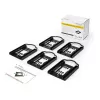 StarTech.com 5 vnt. rinkinys – 2,5 colio SSD/HDD tvirtinimo laikiklis 3,5 colio lizdui