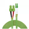 Lindy 46324 InfiniBand / šviesolaidinis kabelis 10 m 2x LC 2x SC Žalias