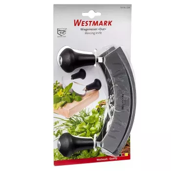 Pjovimo diskas mėsmalei Westmark Due – nerūdijančio plieno ašmenys, plastikinis korpusas, 126×170×38 mm