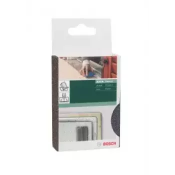 Šlifavimo kempinė Bosch 2609256346, vidutinio grūdėtumo, 69×97×26 mm, 1 vnt., juoda/mėlyna