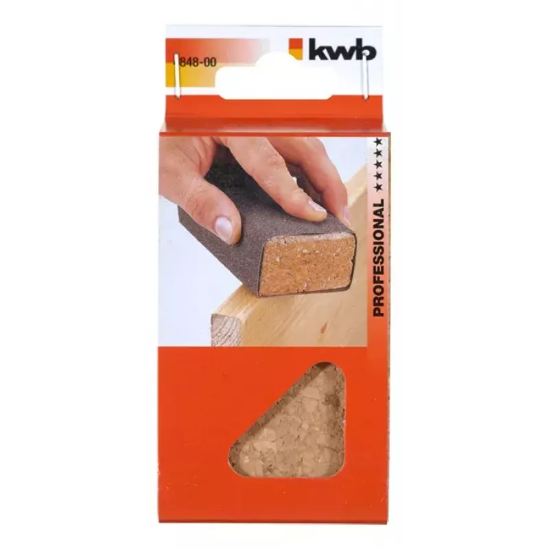 Rankinis šlifuoklis KWB 484900 Mediena Kamštis 80mm x 40mm x 120mm