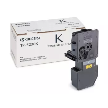 Kasetė su toneriu Kyocera TK-5230K 3000 puslapių Juoda