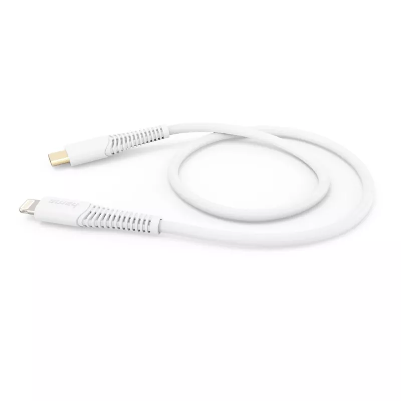 Hama 00201505 laidas Lightning – USB C 1,5 m Baltas