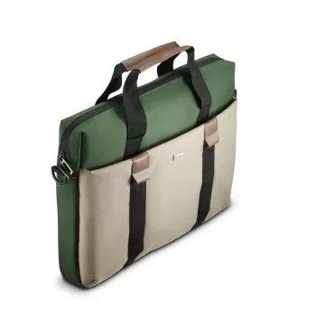 Hama Silvan 35,8 cm (14,1 colio) toploader dėklas Smėlio, Žalia