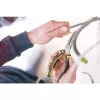 Replės smailianosės Stanley FATMAX 1/2 Round Nose Pliers Juodos Geltonos