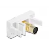 DeLOCK 90872 lyties keitiklis Mini-DIN 4 kontaktų baltas