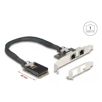 DeLOCK 95280 Vidinė Mini PCI Express RJ-45 adapterė 4 Gbit/s