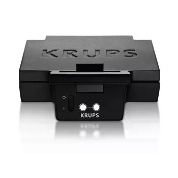 Sumuštinių keptuvė KRUPS FDK461, 850 W, juoda, 4 sumuštiniams, 234×265×108 mm