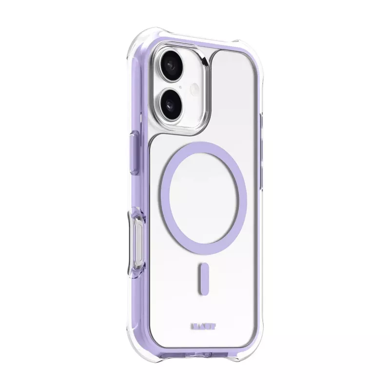 Mobiliojo telefono dėklas LAUT AERO PROTECT 17,5 cm 6,9 colio Violetinis Peršviečiamas