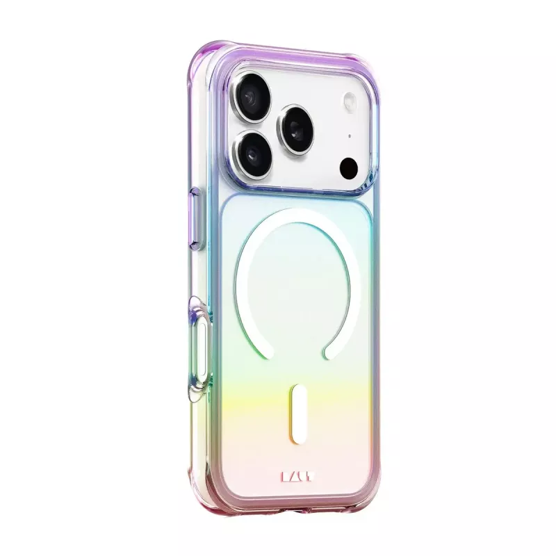 LAUT L_IP25D_AH_W AERO HOLO dėklas iPhone 17 Pro Max telefonui, Holo Pearl