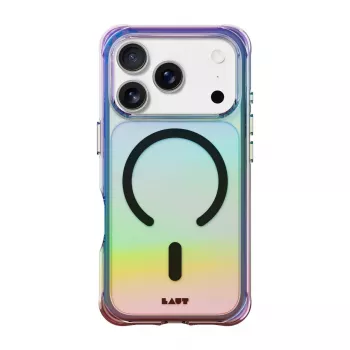 LAUT L_IP25D_AH_BK AERO HOLO dėklas iPhone 17 Pro Max telefonui, Holo Midnight