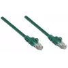 Intellinet tinklo jungiamasis laidas, Cat5e, 20 m, žalias, CCA, U/UTP, PVC, RJ45, paauksuoti kontaktai, su apsauga nuo užkabinimo, su batu, garantija visam laikui