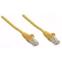 Intellinet tinklo jungiamasis kabelis, Cat5e, 20 m, geltonas, CCA, U/UTP, PVC, RJ45, auksuoti kontaktai, su apsauginiu gaubteliu, su traukos mažinimo elementu, viso gyvenimo garantija