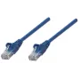 Intellinet tinklo jungiamasis kabelis, Cat5e, 20 m, mėlynas, CCA, U/UTP, PVC, RJ45, auksu dengti kontaktai, apsaugotas nuo užkliuvimo, su apsauginiu gaubteliu, viso gyvenimo garantija